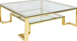Ława Gold Rush 120x120 cm złota