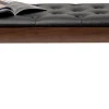 Ławka Bill czarna 95cm