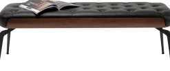 Ławka Bill czarna 95cm