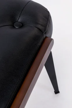 Ławka Bill czarna 95cm