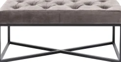 Ławka Crossover 90x40 cm szara