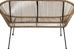 Ławka ogrodowa naturalna żyłkowa 121 cm