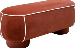 Ławka Phoebe brązowa 121cm
