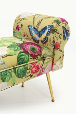 Ławka Wing Flower Fever żółta 100 cm