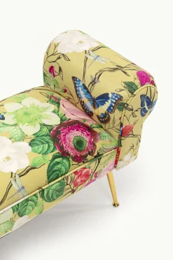 Ławka Wing Flower Fever żółta 100 cm