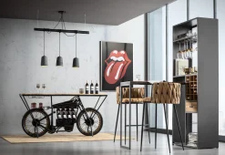 Barek Vinoteca 134x201 cm naturalny