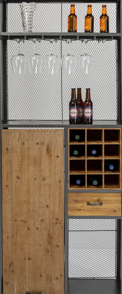 Barek Vinoteca 134x201 cm naturalny