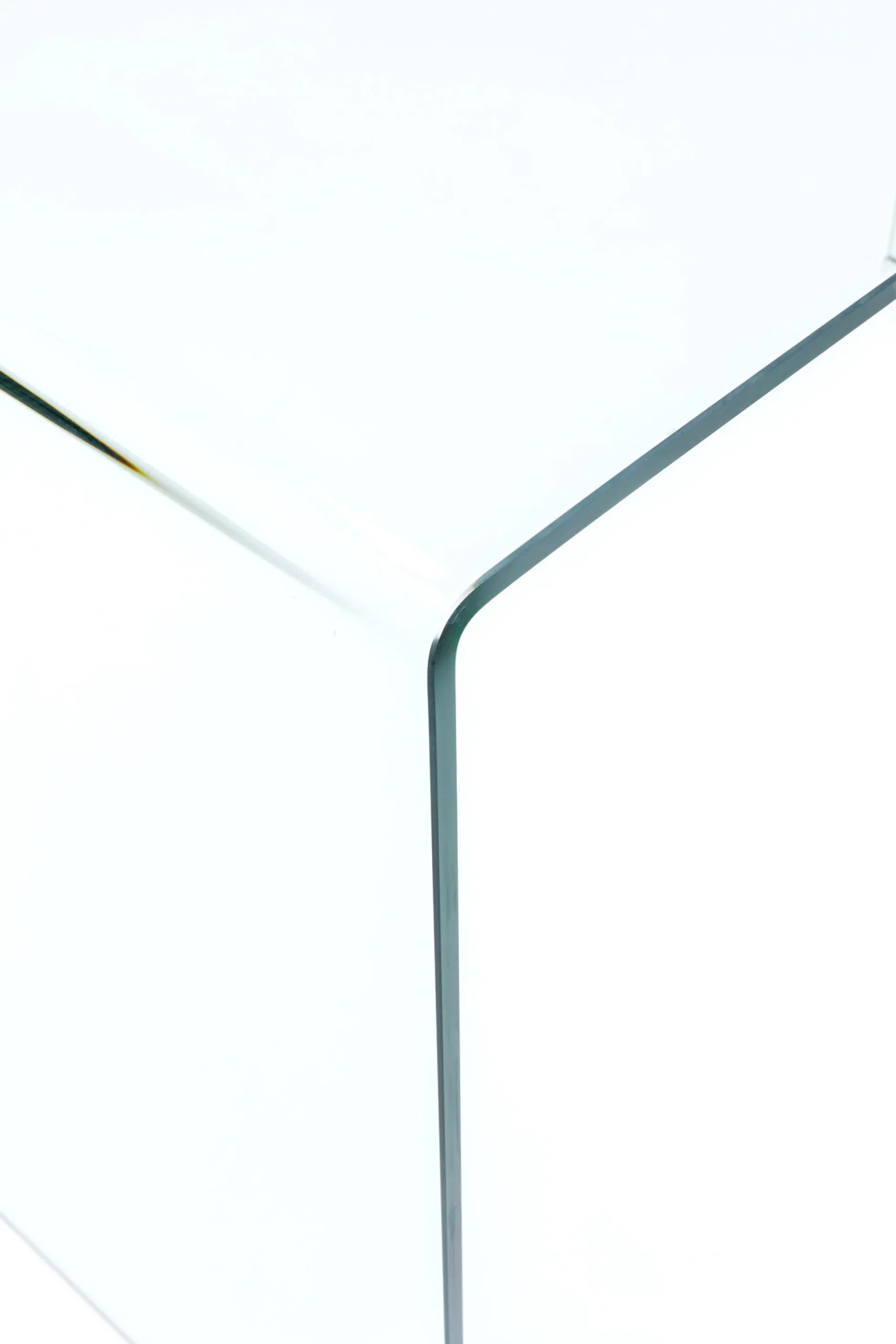 Biurko Clear Club 125x60 cm transparentne
