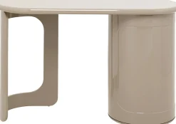 Biurko Glossy Taupe 120x80cm