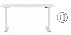 Biurko Smart 160x80 cm białe