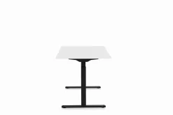 Biurko Smart 120x70 cm biało-czarne
