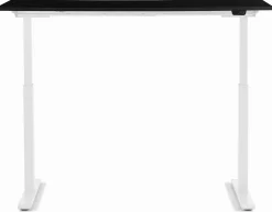 Biurko Smart 140x60 cm czarno-białe