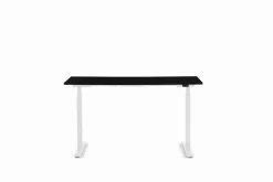 Biurko Smart 140x60 cm czarno-białe