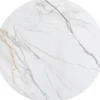 Blat ceramiczny okrągły biały Ø120 cm