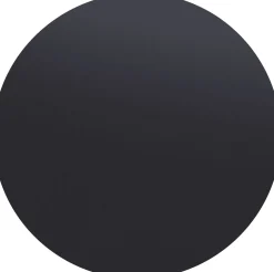 Blat okrągły czarny MDF Ø110 cm