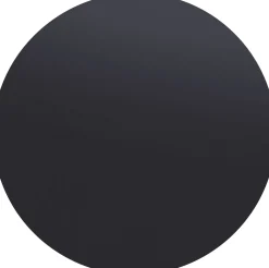 Blat okrągły czarny MDF Ø80 cm