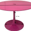 Blat okrągły MDF laminowany kolor dąb Ø110 cm