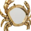 Dekoracja ścienna Crab Mirror 57x34cm