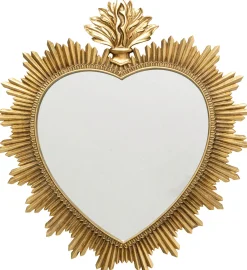 Dekoracja ścienna Heart Mirror 39x54cm