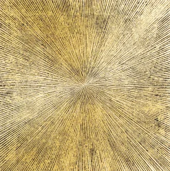 Dekoracja ścienna Illumino 80x80 cm złota