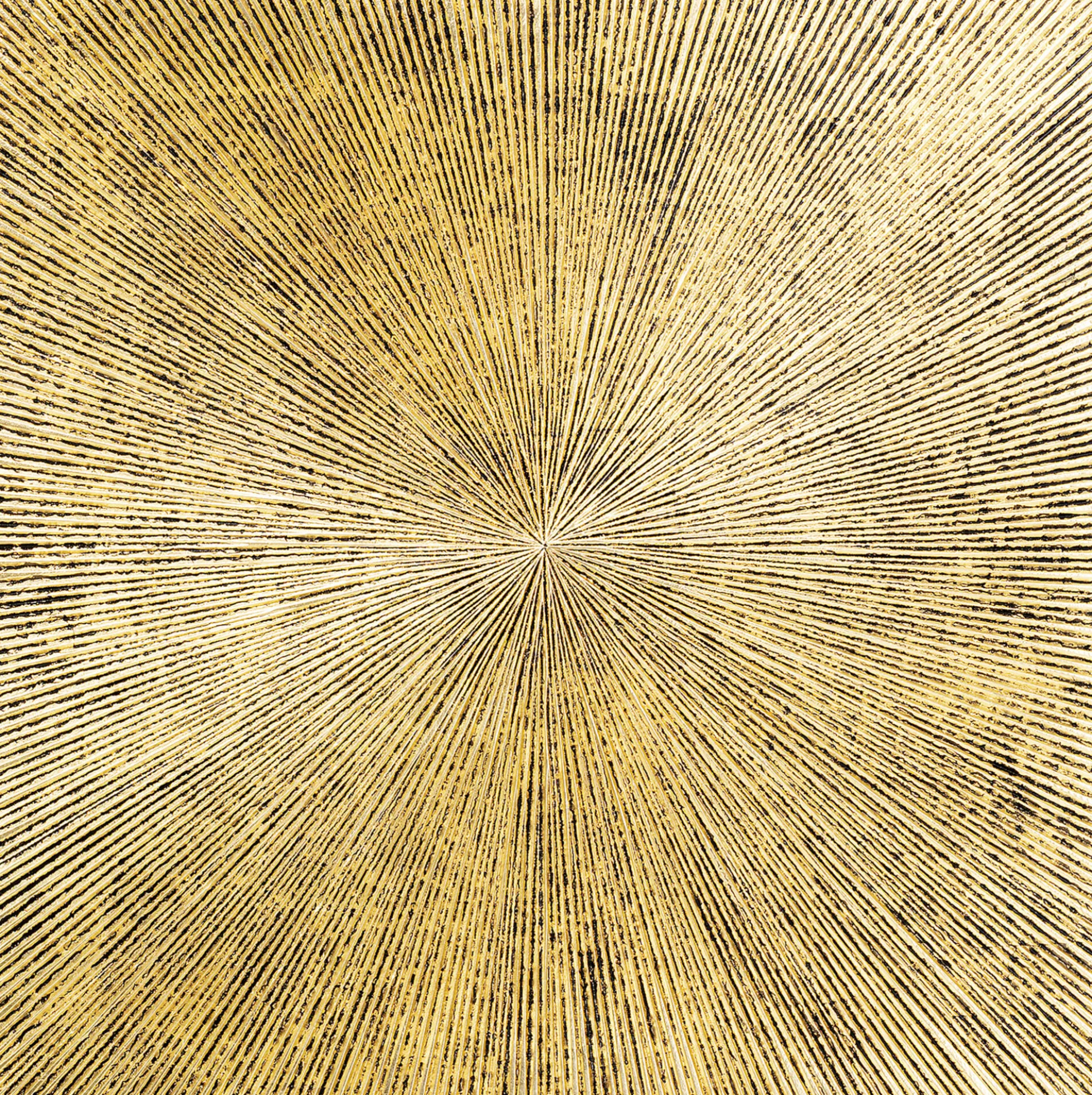 Dekoracja ścienna Illumino 120x120 cm złota