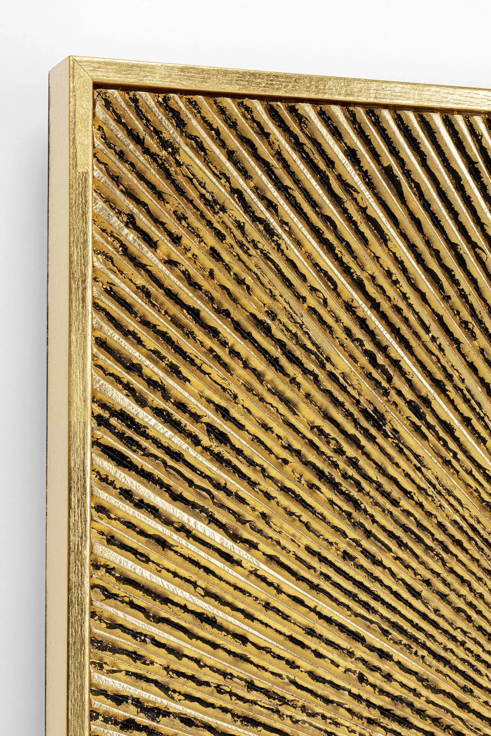 Dekoracja ścienna Illumino 120x120 cm złota