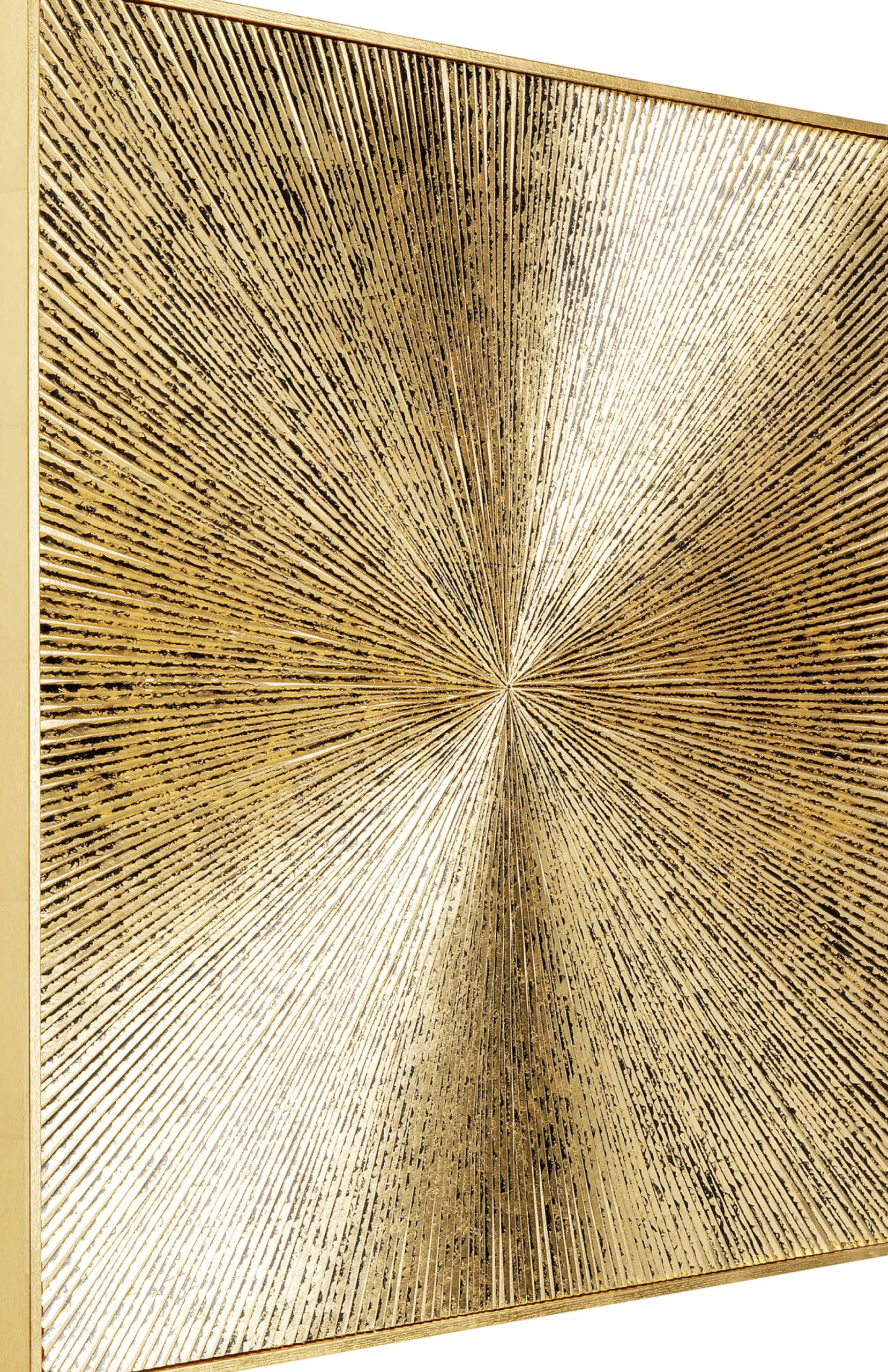 Dekoracja ścienna Illumino 120x120 cm złota