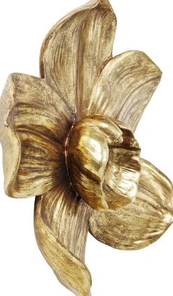 Dekoracja ścienna Orchid 40x44 cm złota