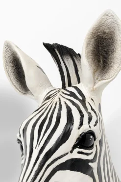 Dekoracja ścienna zebra czarno-biała 58x78 cm