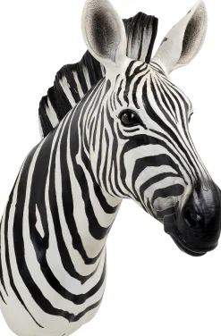 Dekoracja ścienna zebra czarno-biała 58x78 cm