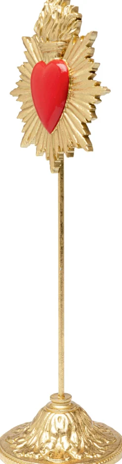 Dekoracja Flaming Heart 31cm