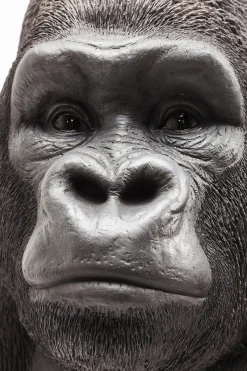 Dekoracja stojąca Gorilla Front 90x107 cm czarna