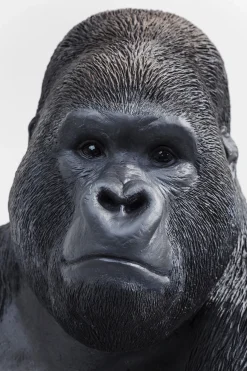 Dekoracja stojąca Gorilla 60x76 cm ciemnoszara