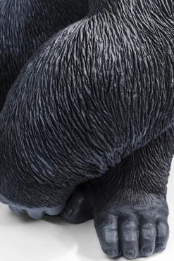 Dekoracja stojąca Gorilla 60x76 cm ciemnoszara