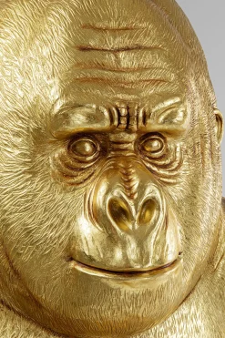 Dekoracja stojąca Gorilla XL 130x180 cm złota