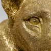 Dekoracja stojąca Lion 113x40 cm złota