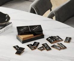 Domino Kare 24x7 cm czarne