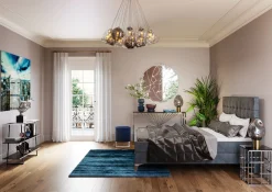 Dywan Cosy Girly 240x170 cm niebieski
