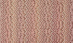 Dywan ogrodowy duży czerwony zygzak 230x330 cm