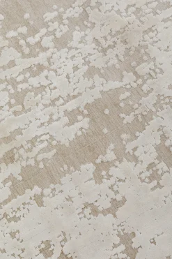 Dywan prostokątny beżowy wiskoza i bawełna 200x300 cm