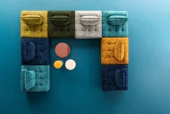 Element sofy Portofino ciemnozielony