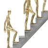 Figurka dekoracyjna Ascent 22x36 cm szara
