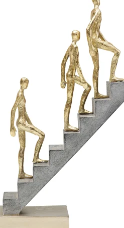 Figurka dekoracyjna Ascent 22x36 cm szara