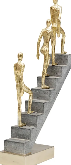 Figurka dekoracyjna Ascent 22x36 cm szara