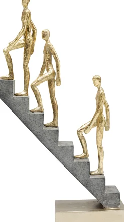Figurka dekoracyjna Ascent 22x36 cm szara