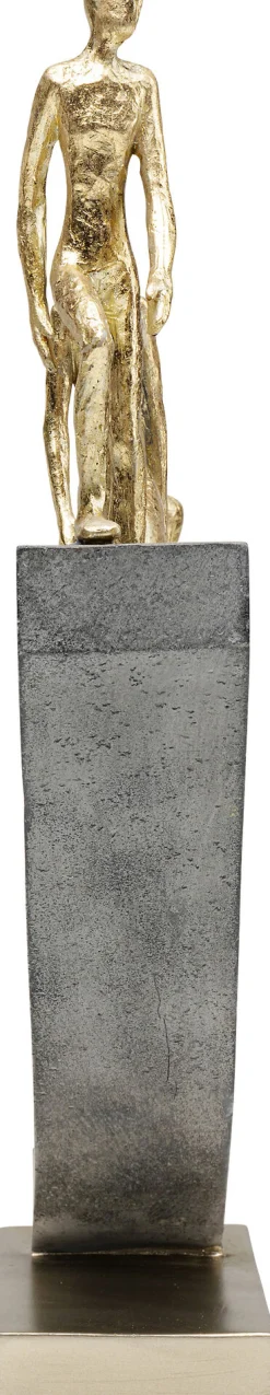 Figurka dekoracyjna Ascent 22x36 cm szara