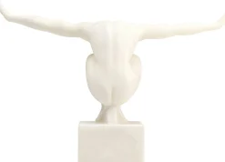 Figurka dekoracyjna Athlet biała 50 cm