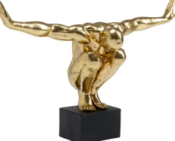 Figurka dekoracyjna Athlete XL 100x64 cm złota