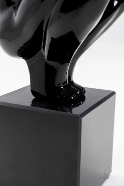 Figurka dekoracyjna Athlet 43x29 cm czarna