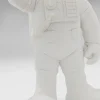 Figurka dekoracyjna biała astronauta 17x27 cm